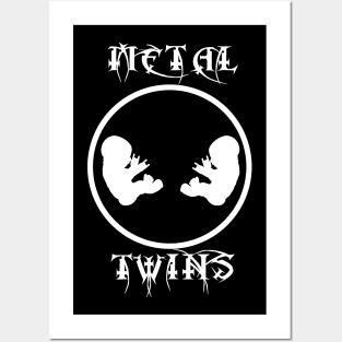 Metal Twins Posters and Art